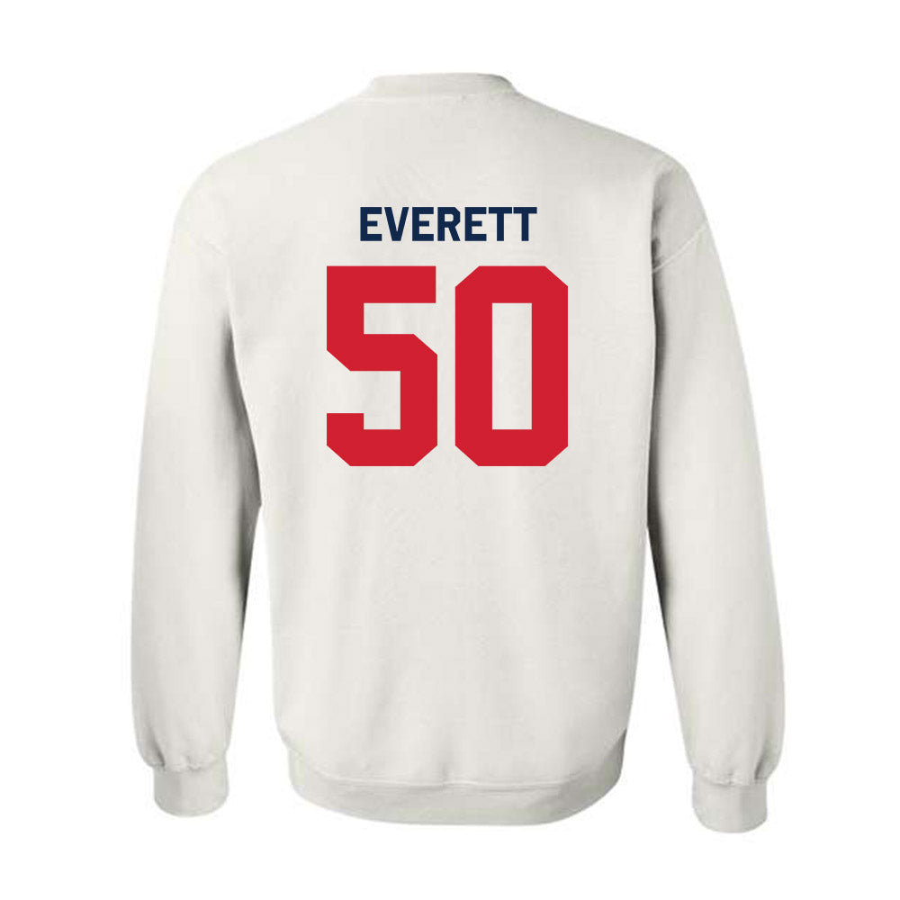 Ole Miss - NCAA Football : Troy Everett - Classic Shersey Crewneck Sweatshirt-1