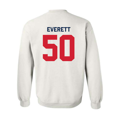 Ole Miss - NCAA Football : Troy Everett - Classic Shersey Crewneck Sweatshirt-1