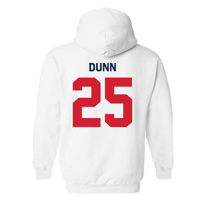 Ole Miss - NCAA Football : Maison Dunn - Classic Shersey Hooded Sweatshirt-1