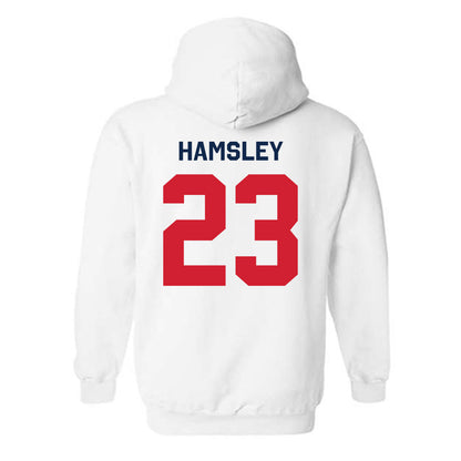 Ole Miss - NCAA Football : George Hamsley - Classic Shersey Hooded Sweatshirt-1