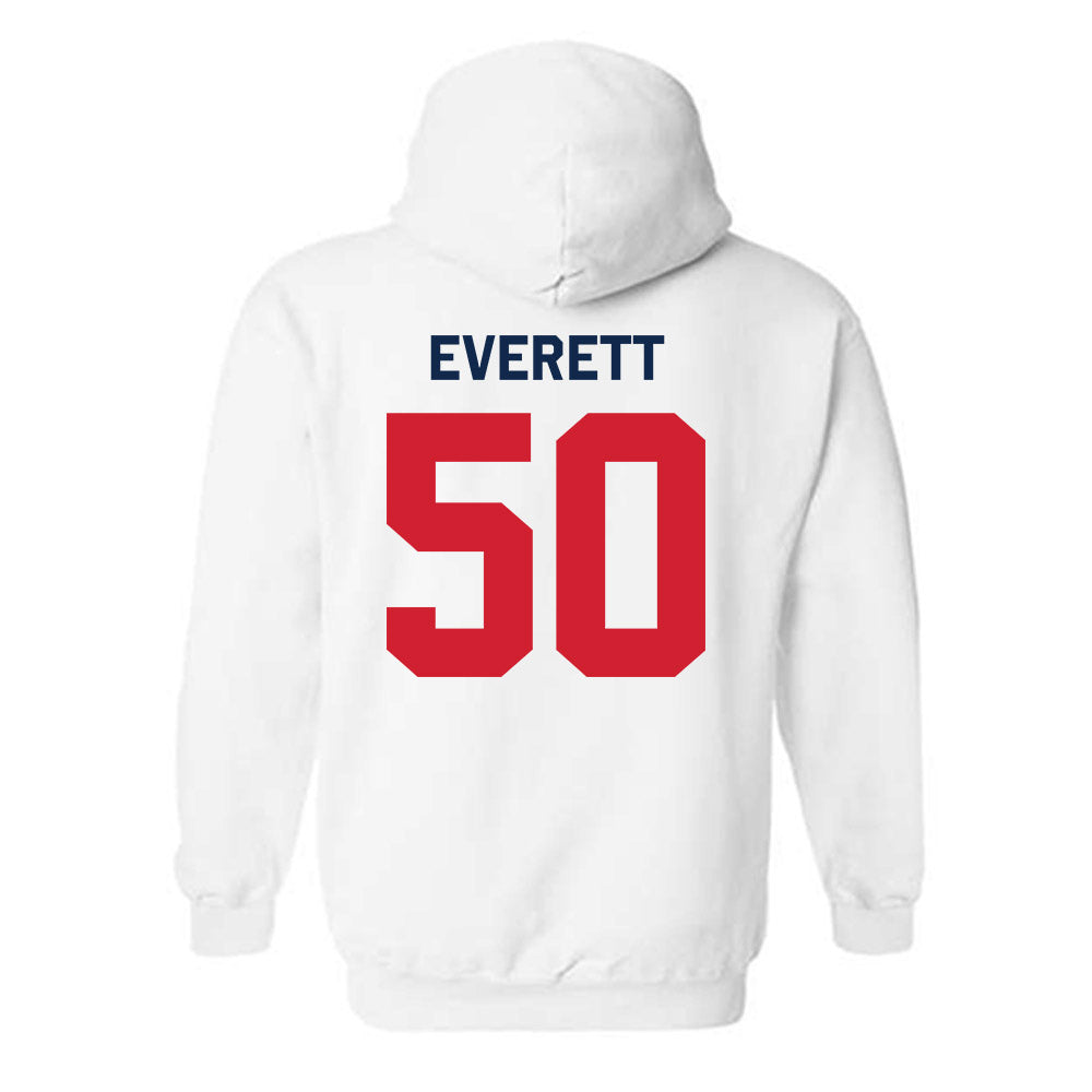 Ole Miss - NCAA Football : Troy Everett - Classic Shersey Hooded Sweatshirt-1