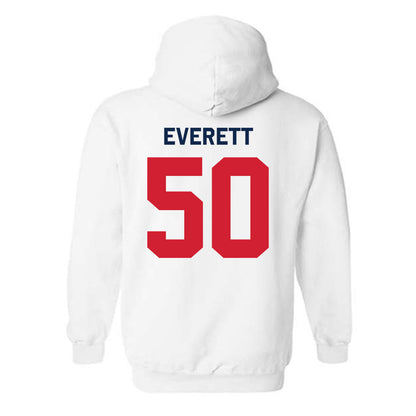 Ole Miss - NCAA Football : Troy Everett - Classic Shersey Hooded Sweatshirt-1