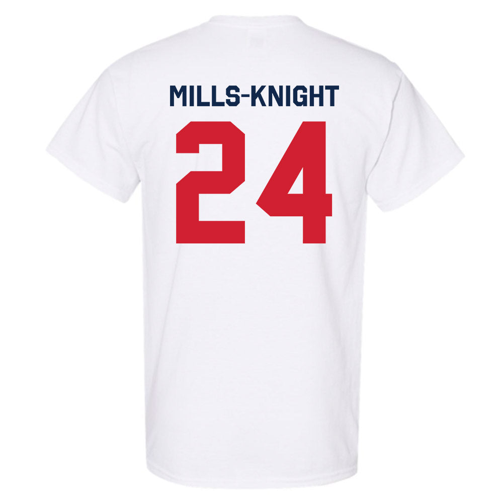 Ole Miss - NCAA Football : Shekai Mills-Knight - Classic Shersey T-Shirt-1