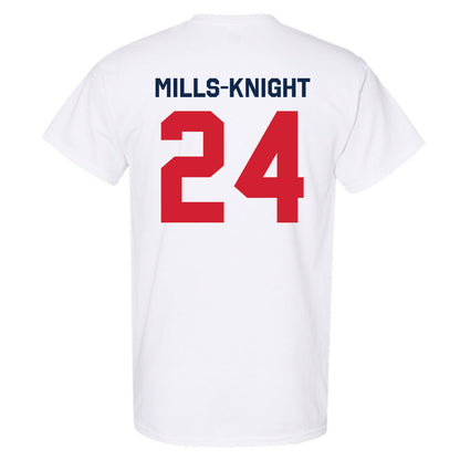 Ole Miss - NCAA Football : Shekai Mills-Knight - Classic Shersey T-Shirt-1