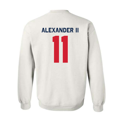 Ole Miss - NCAA Football : Hilton Deuce Alexander II - Classic Shersey Crewneck Sweatshirt-2