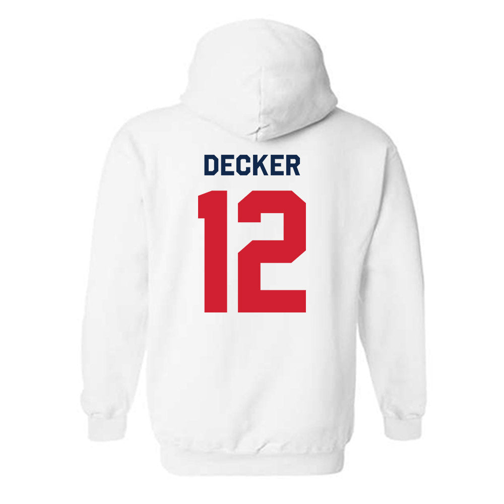 Ole Miss - NCAA Baseball : Dominic Decker - Classic Shersey Hooded Sweatshirt-2