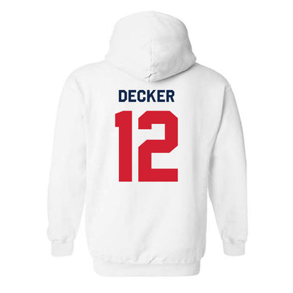 Ole Miss - NCAA Baseball : Dominic Decker - Classic Shersey Hooded Sweatshirt-2
