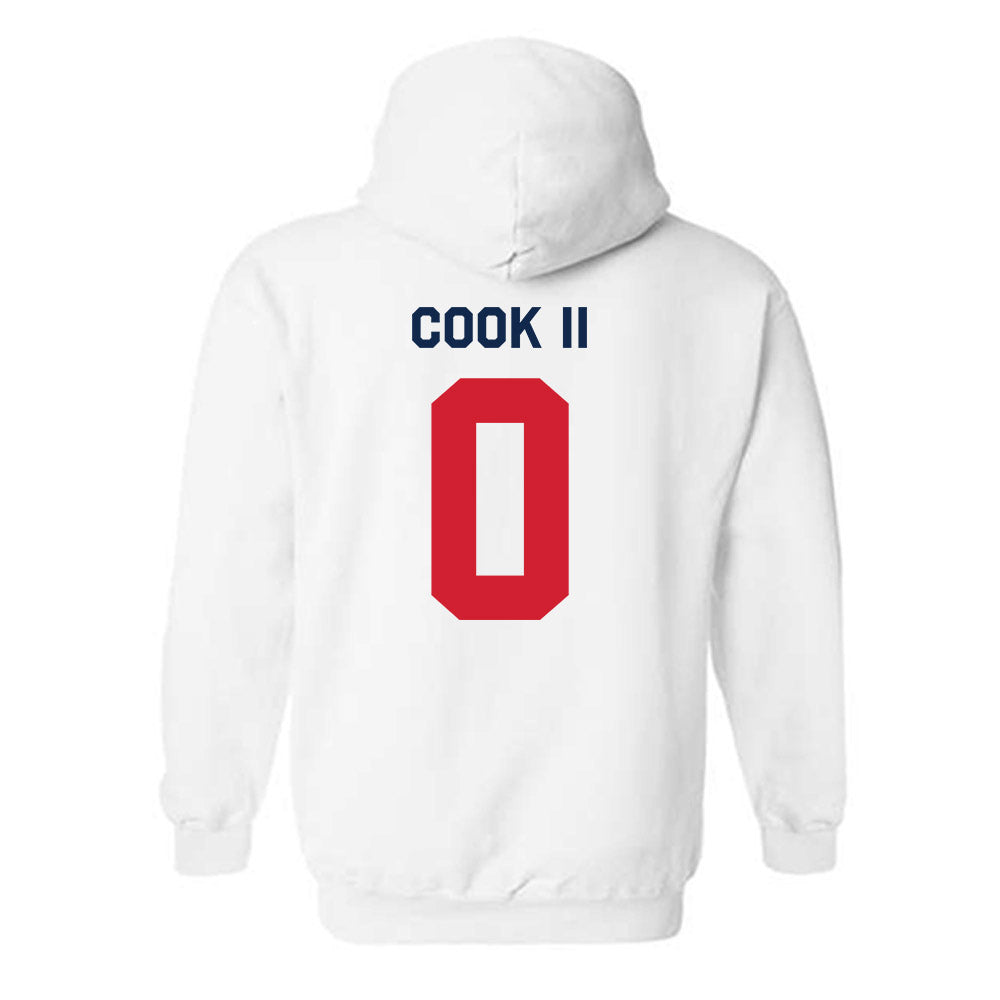 Ole Miss - NCAA Football : Johntay Cook II - Classic Shersey Hooded Sweatshirt-2