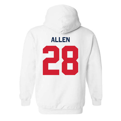 Ole Miss - NCAA Baseball : Noah Allen - Classic Shersey Hooded Sweatshirt-1