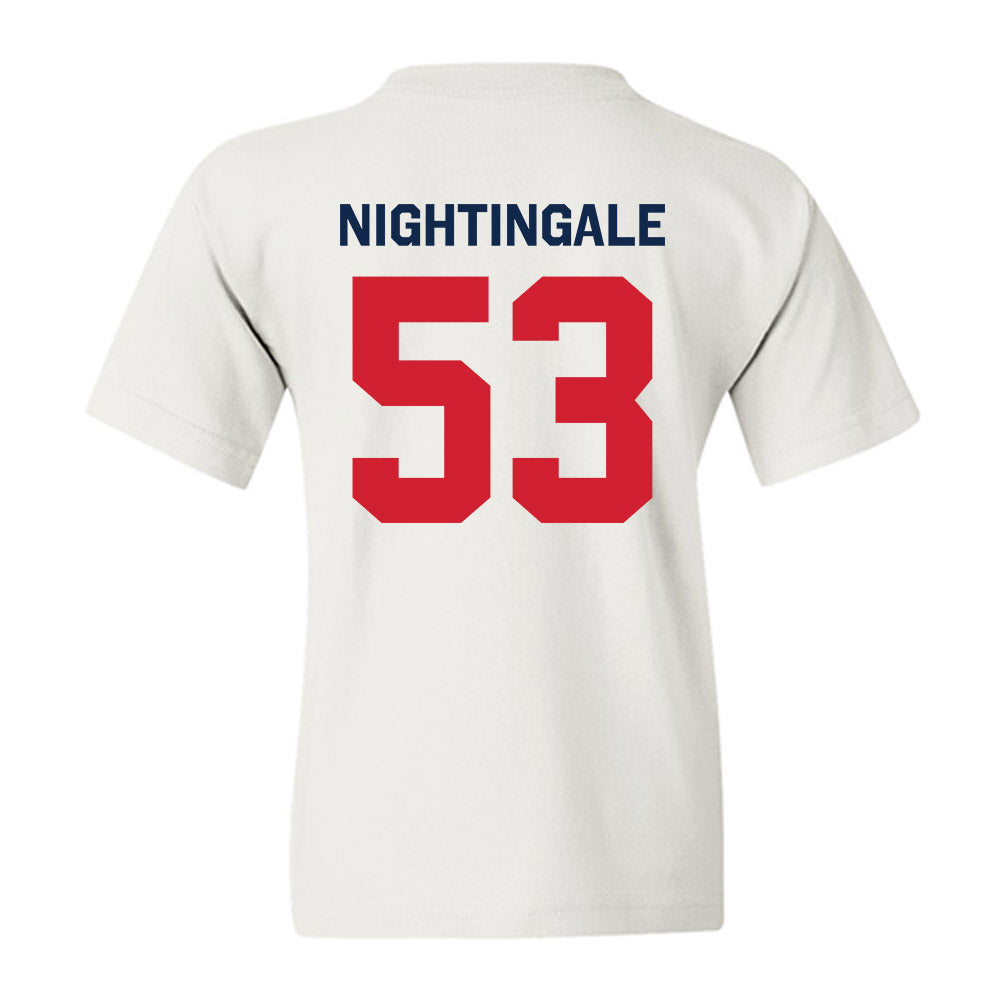 Ole Miss - NCAA Football : Trey Nightingale - Classic Shersey Youth T-Shirt-1
