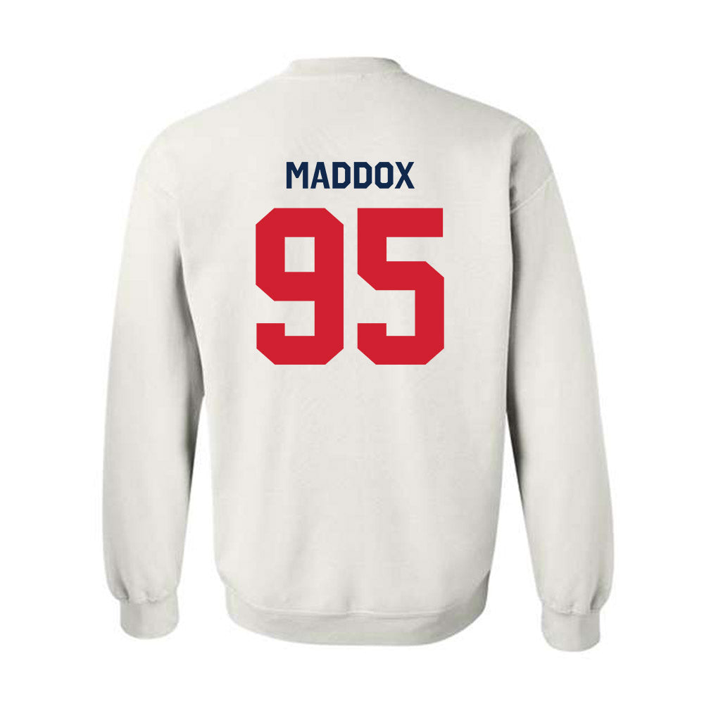 Ole Miss - NCAA Football : Andrew Maddox - Classic Shersey Crewneck Sweatshirt-1