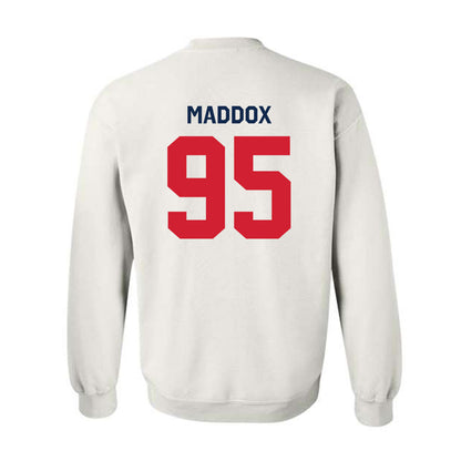 Ole Miss - NCAA Football : Andrew Maddox - Classic Shersey Crewneck Sweatshirt-1