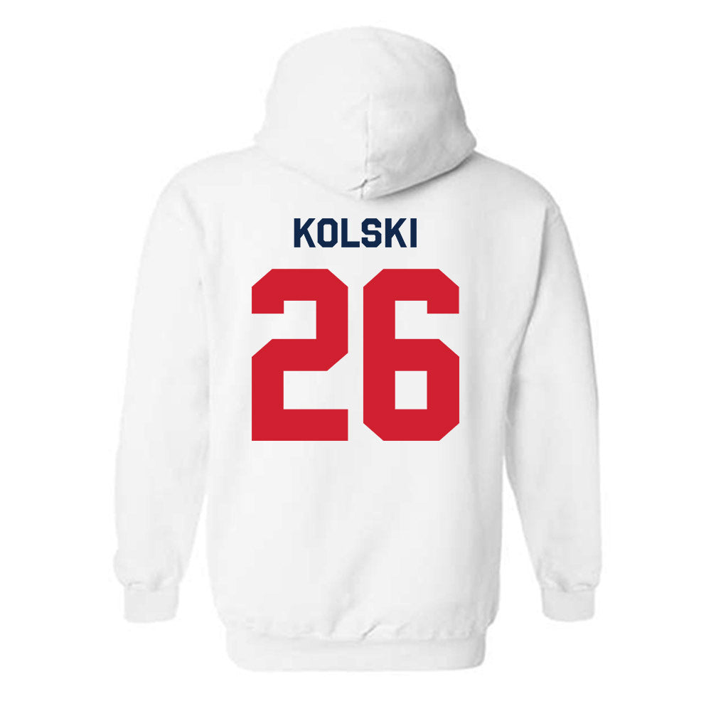 Ole Miss - NCAA Women's Soccer : Allison Kolski - Classic Shersey Hooded Sweatshirt-1