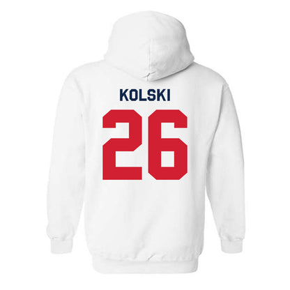 Ole Miss - NCAA Women's Soccer : Allison Kolski - Classic Shersey Hooded Sweatshirt-1