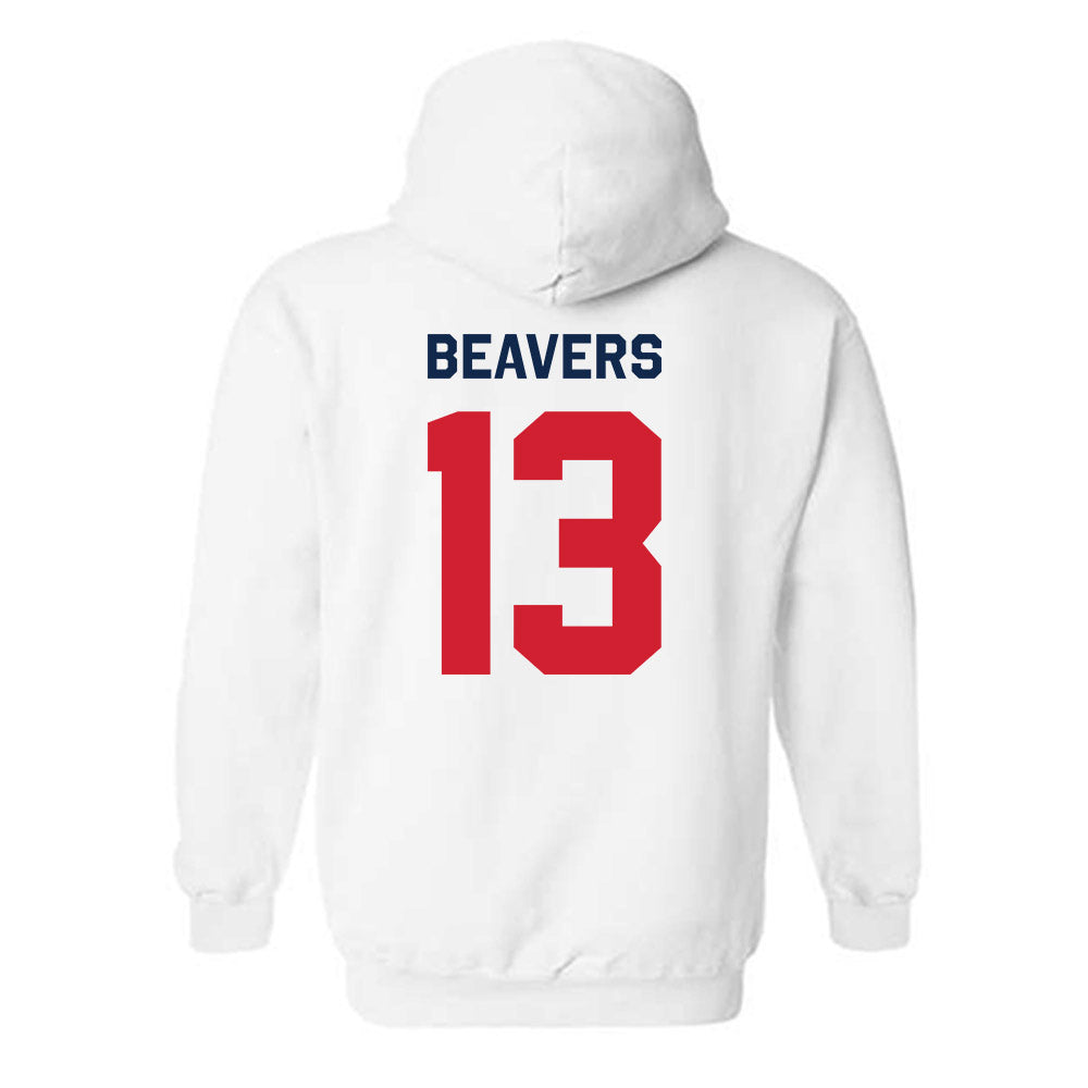 Ole Miss - NCAA Football : Cedrick Beavers - Classic Shersey Hooded Sweatshirt-1