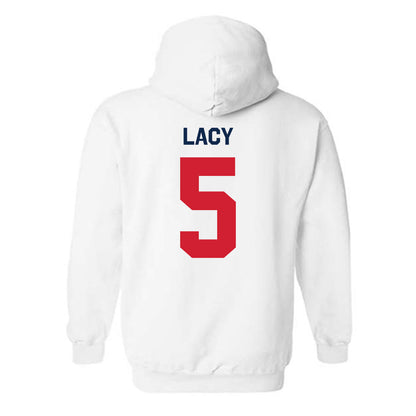 Ole Miss - NCAA Football : Kewan Lacy - Classic Shersey Hooded Sweatshirt-1