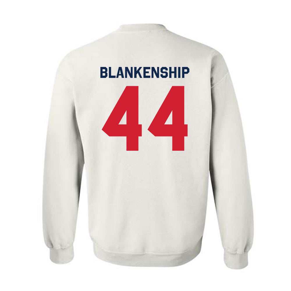 Ole Miss - NCAA Football : Caleb Blankenship - Classic Shersey Crewneck Sweatshirt-2