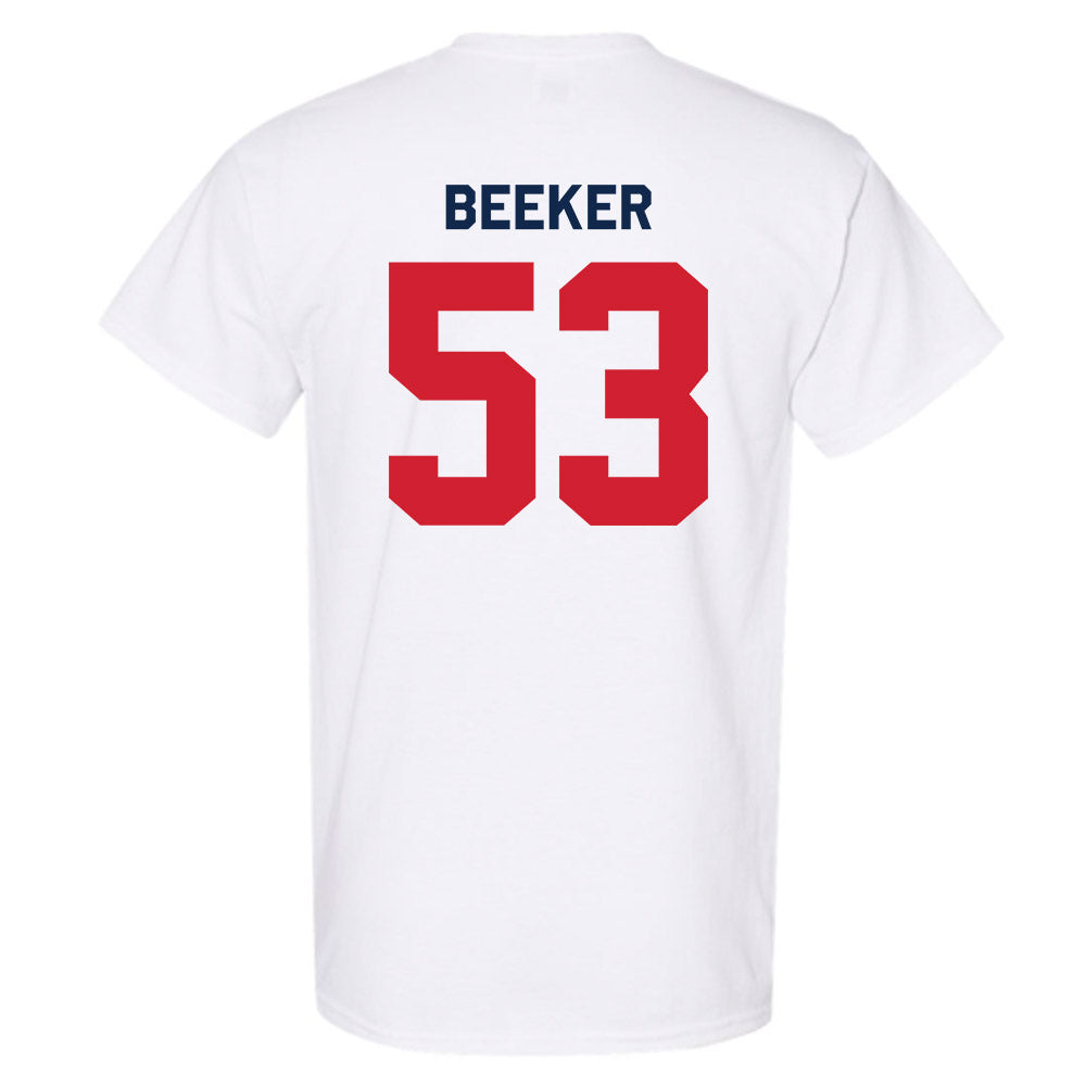 Ole Miss - NCAA Football : Ford Beeker - Classic Shersey T-Shirt-1