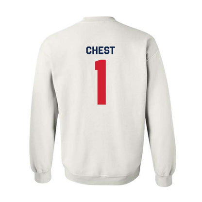 Ole Miss - NCAA Men's Basketball : Corey Chest - Classic Shersey Crewneck Sweatshirt-1