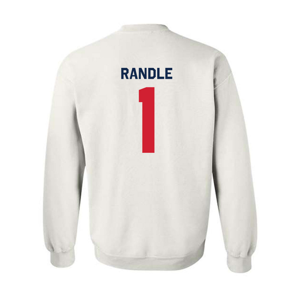 Ole Miss - NCAA Baseball : Brayden Randle - Classic Shersey Crewneck Sweatshirt-1