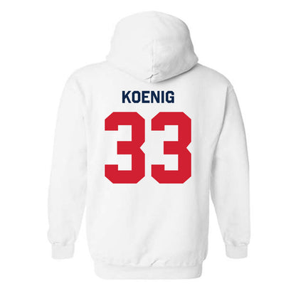 Ole Miss - NCAA Baseball : Landon Koenig - Classic Shersey Hooded Sweatshirt-1