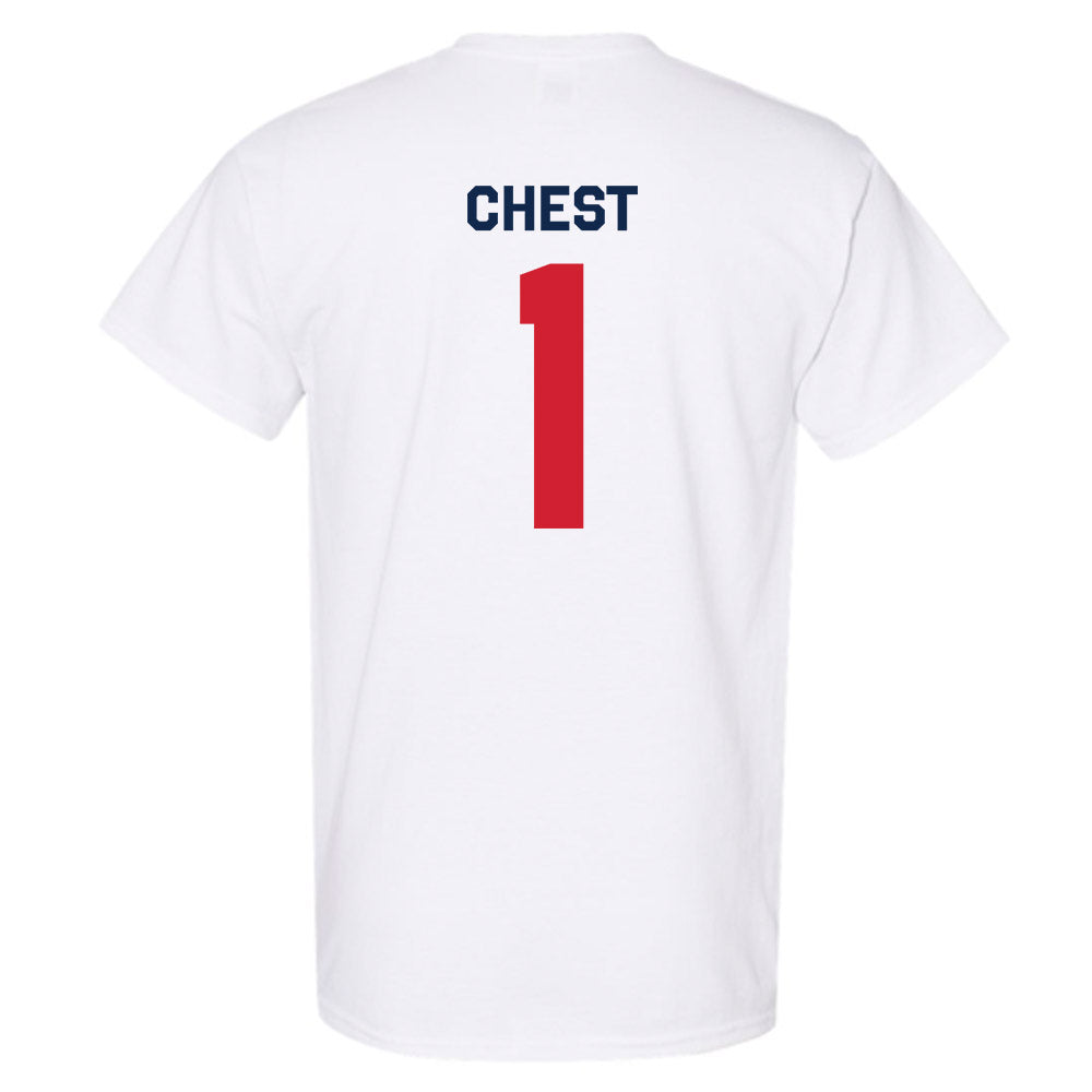 Ole Miss - NCAA Men's Basketball : Corey Chest - Classic Shersey T-Shirt-1
