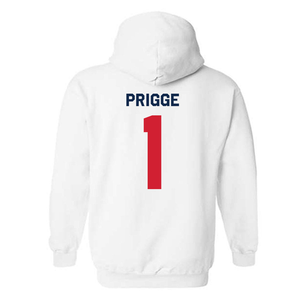 Ole Miss - NCAA Women's Soccer : Taylor Prigge - Classic Shersey Hooded Sweatshirt-2