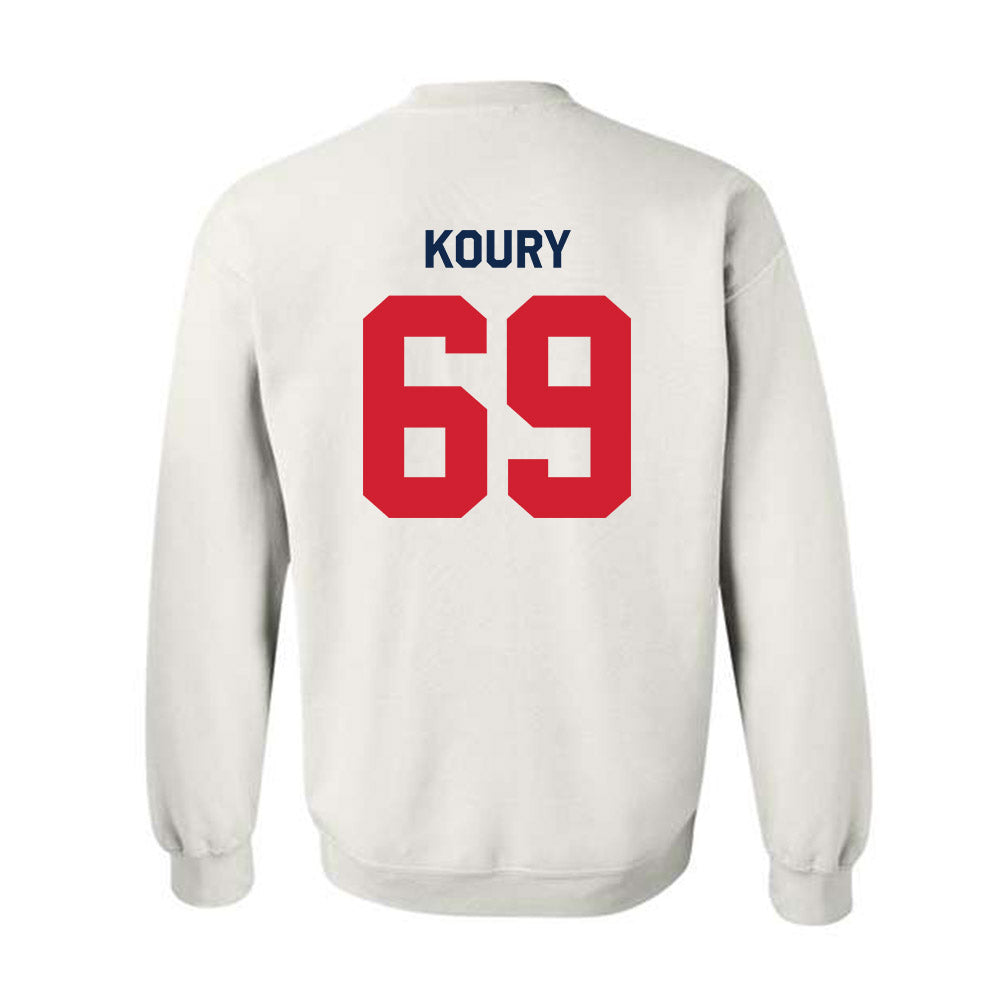 Ole Miss - NCAA Football : Joe Koury - Classic Shersey Crewneck Sweatshirt-1