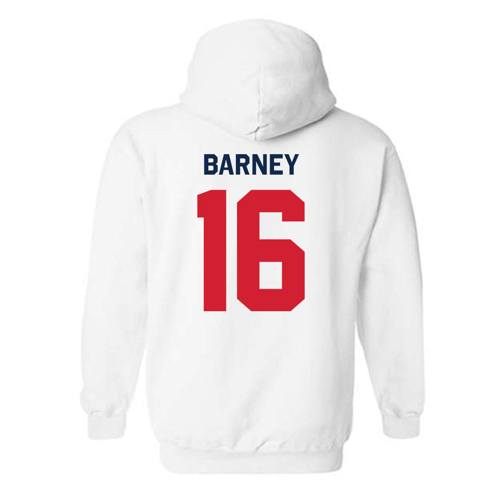 Ole Miss - NCAA Football : Dorian Barney - Classic Shersey Hooded Sweatshirt-2