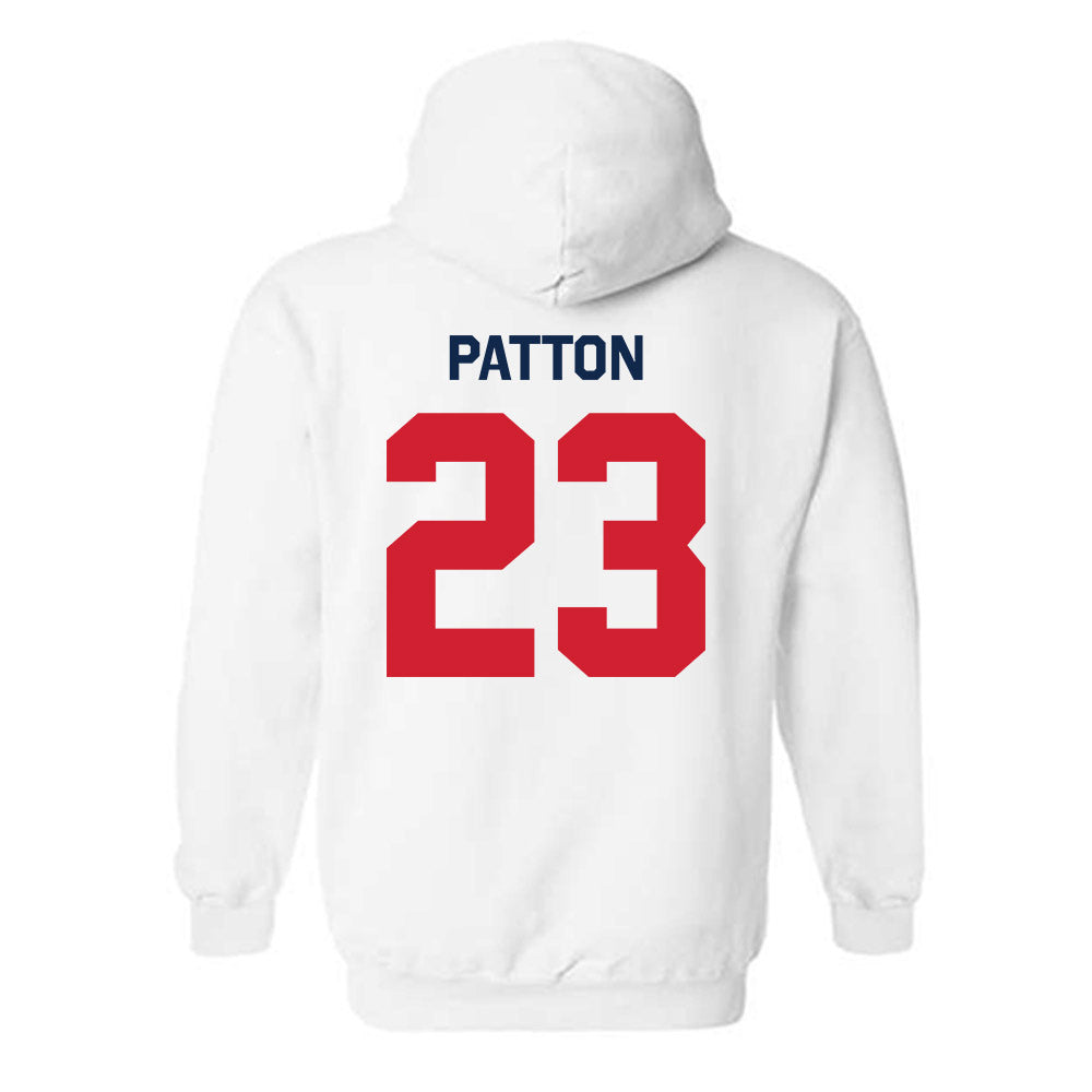 Ole Miss - NCAA Men's Basketball : Daniel Patton - Classic Shersey Hooded Sweatshirt-2