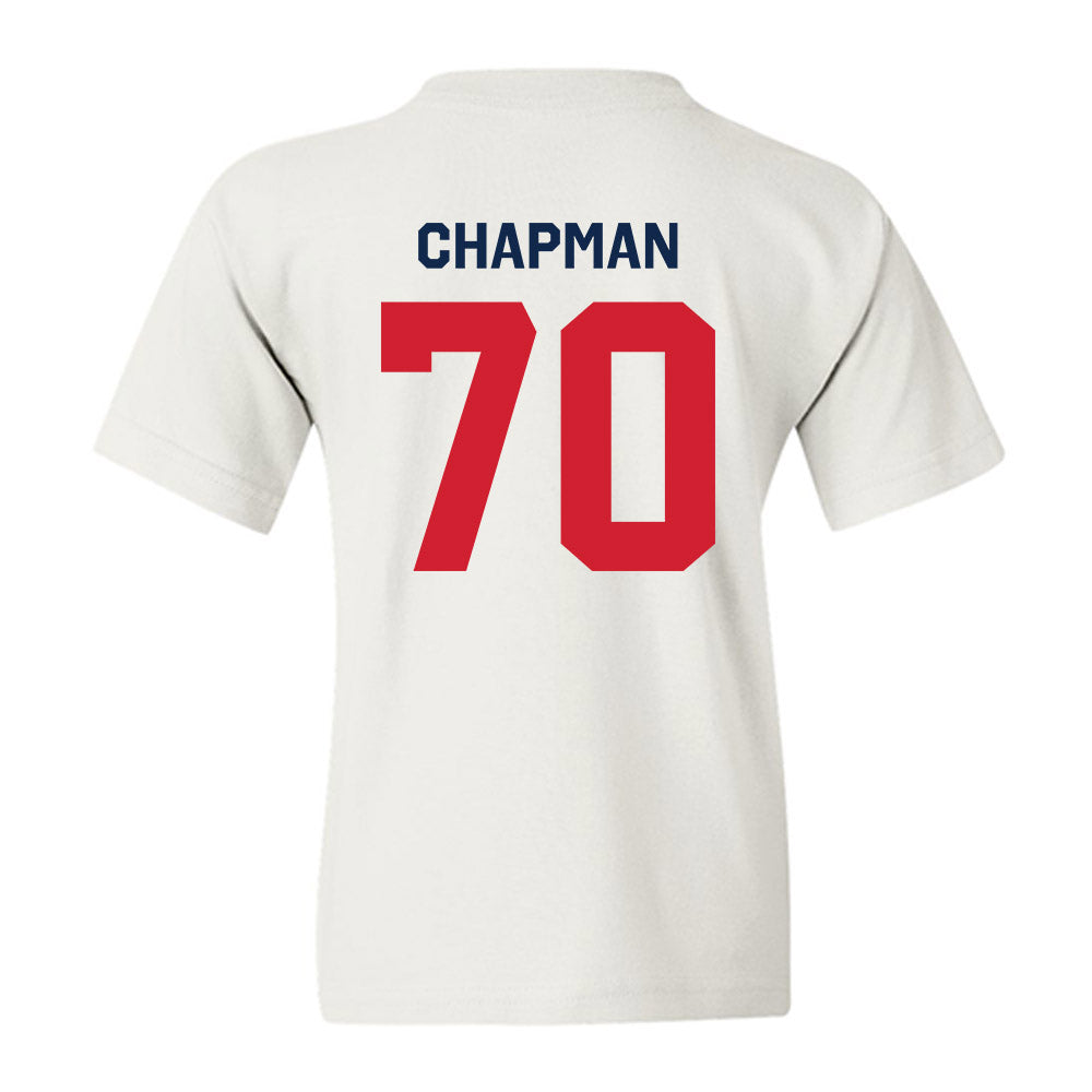 Ole Miss - NCAA Football : Jalan Chapman - Classic Shersey Youth T-Shirt-2