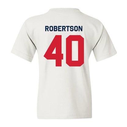 Ole Miss - NCAA Baseball : JP Robertson - Classic Shersey Youth T-Shirt-1