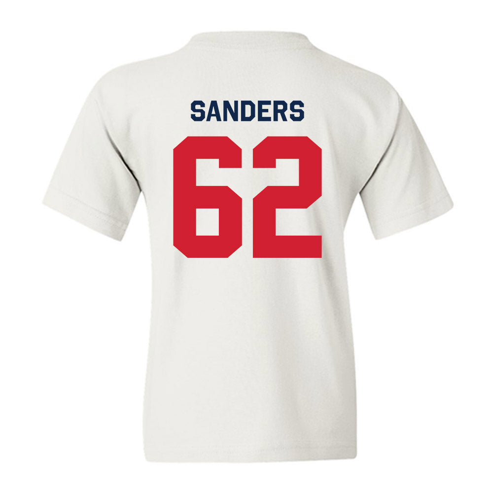 Ole Miss - NCAA Football : Brycen Sanders - Classic Shersey Youth T-Shirt-1