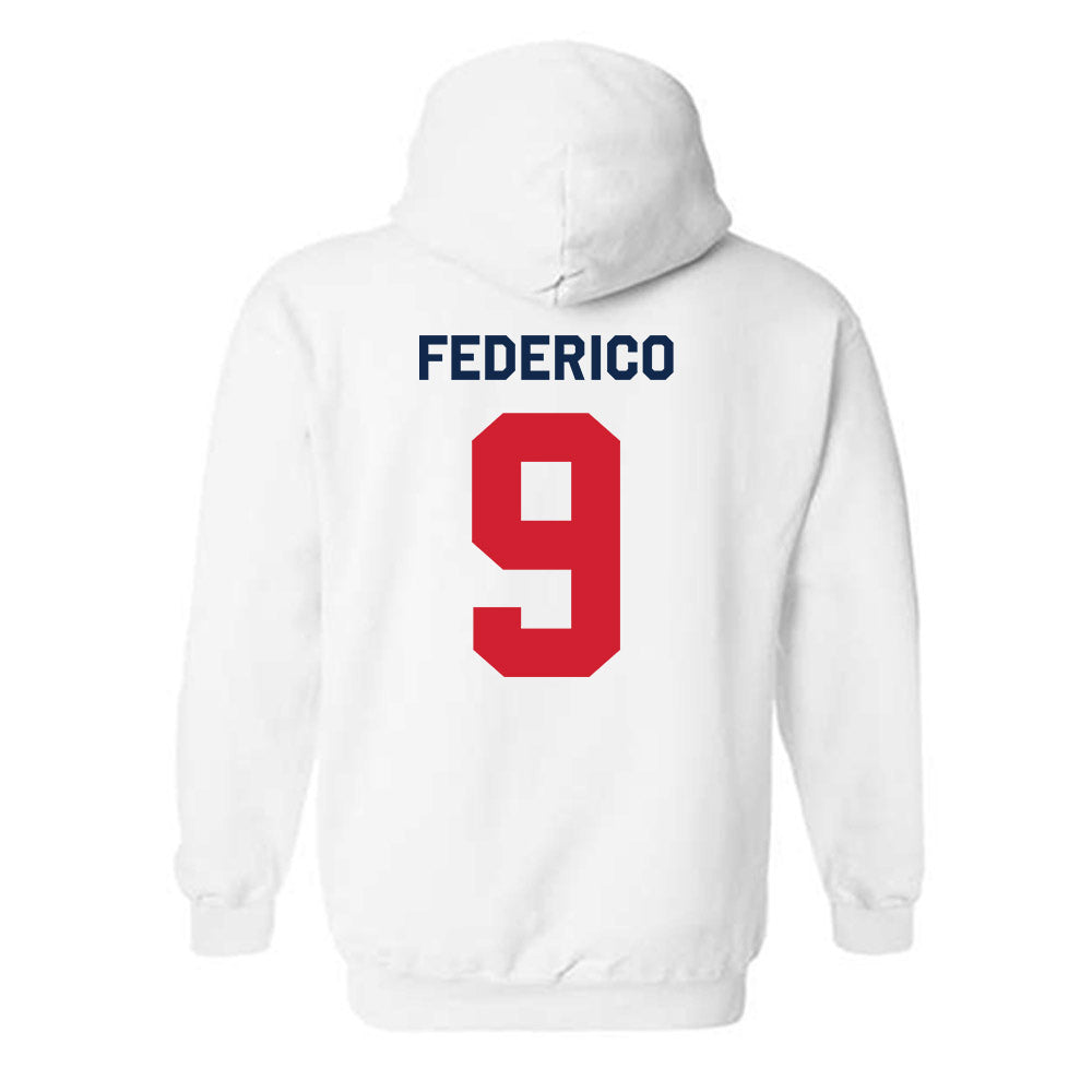 Ole Miss - NCAA Baseball : Hayden Federico - Classic Shersey Hooded Sweatshirt-1