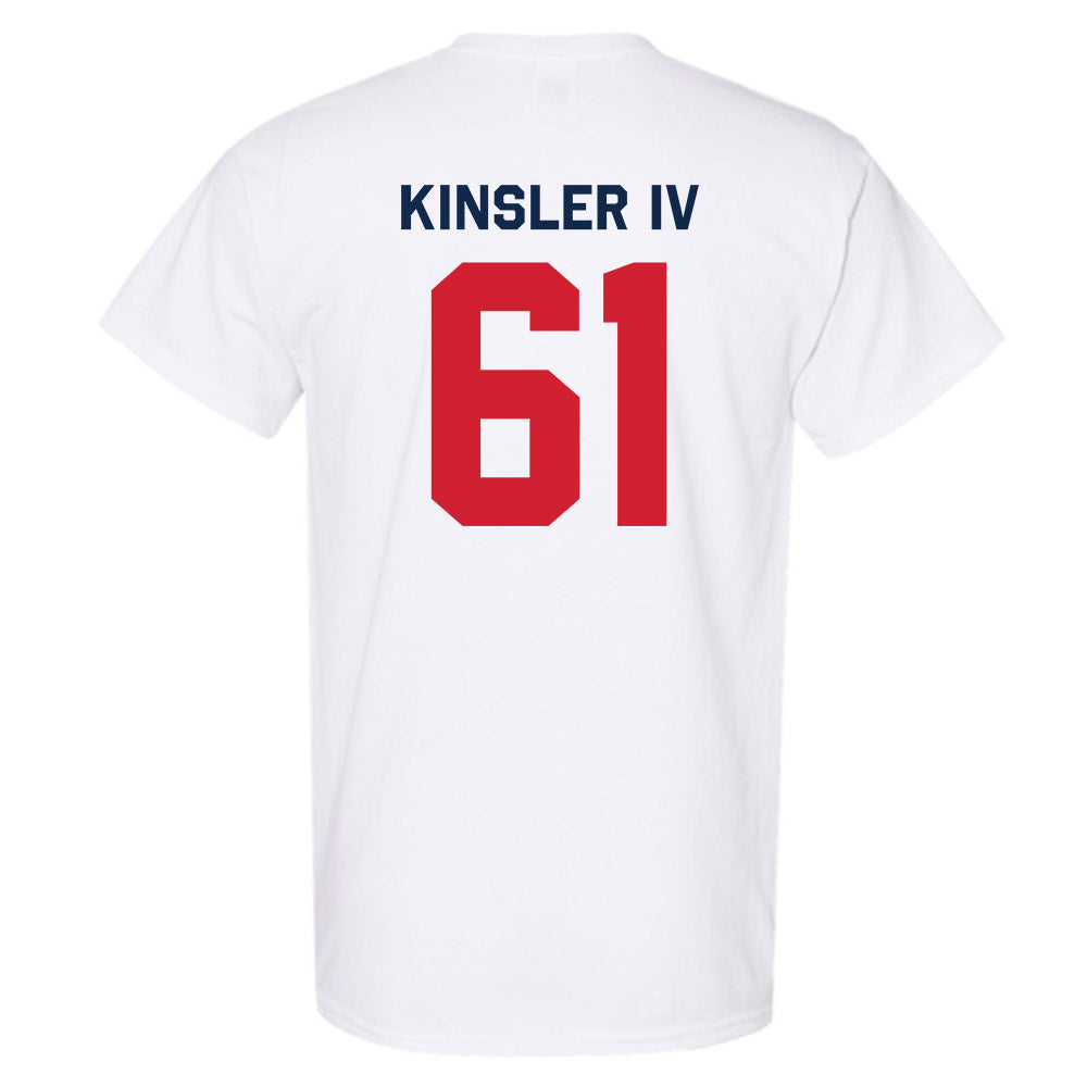 Ole Miss - NCAA Football : Tommy Kinsler IV - Classic Shersey T-Shirt-2