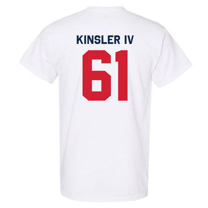 Ole Miss - NCAA Football : Tommy Kinsler IV - Classic Shersey T-Shirt-2