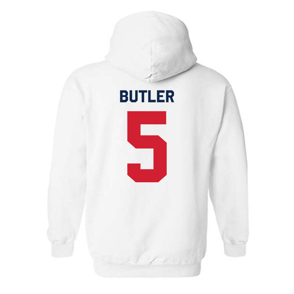 Ole Miss - NCAA Women's Volleyball : Rileigh Butler - Classic Shersey Hooded Sweatshirt-1