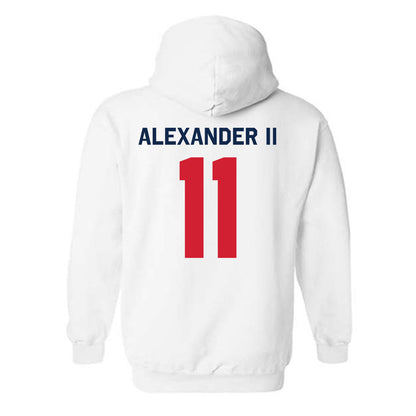 Ole Miss - NCAA Football : Hilton Deuce Alexander II - Classic Shersey Hooded Sweatshirt-2