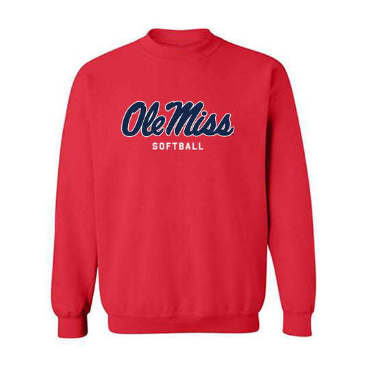 Ole Miss - NCAA Softball : Izzy Rettiger - Classic Shersey Crewneck Sweatshirt-0