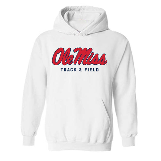 Ole Miss - NCAA Men's Track & Field : Daniel Mcghee - Classic Shersey Hooded Sweatshirt-0