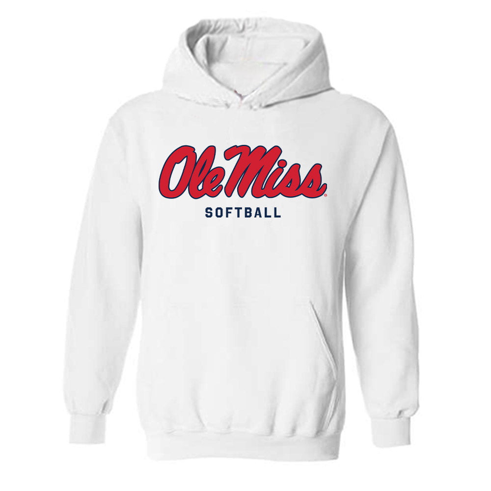 Ole Miss - NCAA Softball : Abby Lynch-Buxton - Classic Shersey Hooded Sweatshirt-0