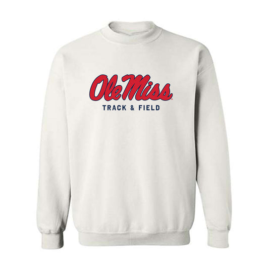 Ole Miss - NCAA Men's Track & Field : Abe Swathwood - Classic Shersey Crewneck Sweatshirt-0