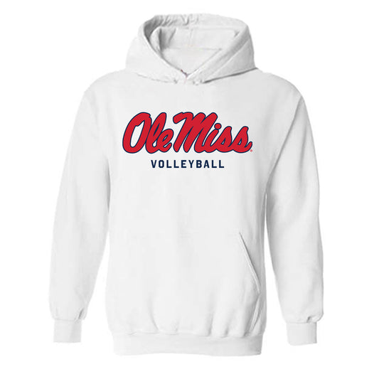 Ole Miss - NCAA Women's Volleyball : Melia Johnson - Classic Shersey Hooded Sweatshirt-0