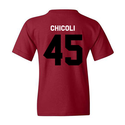 South Carolina - NCAA Baseball : Connor Chicoli - Classic Shersey Youth T-Shirt-1