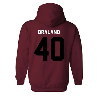 South Carolina - NCAA Baseball : Gavin Braland - Classic Shersey Hooded Sweatshirt-1