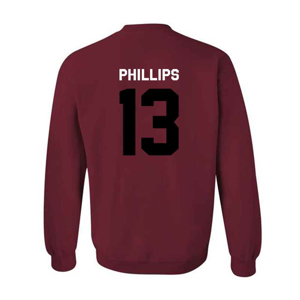 South Carolina - NCAA Baseball : Amp Phillips - Classic Shersey Crewneck Sweatshirt-1