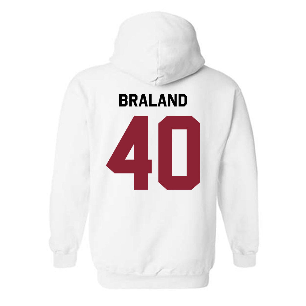 South Carolina - NCAA Baseball : Gavin Braland - Classic Shersey Hooded Sweatshirt-1