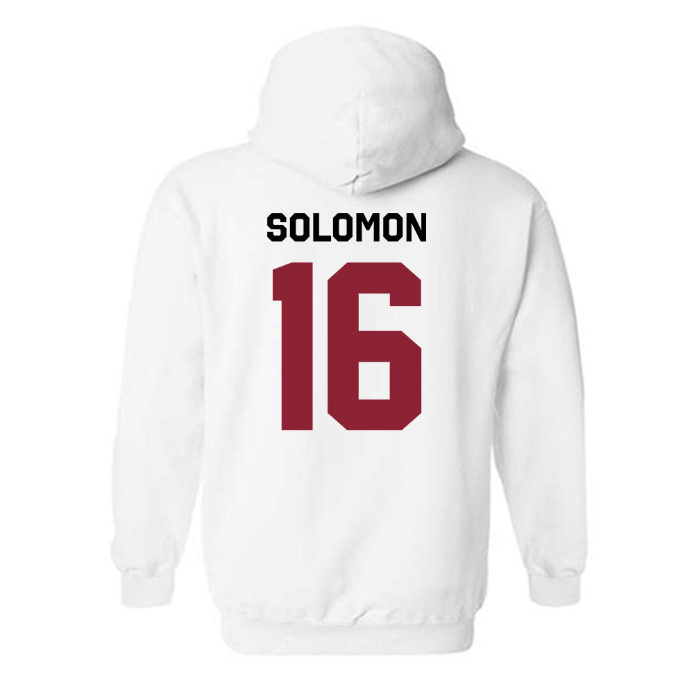 South Carolina - NCAA Football : Jalewis Solomon - Classic Shersey Hooded Sweatshirt-1