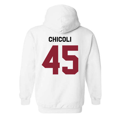 South Carolina - NCAA Baseball : Connor Chicoli - Classic Shersey Hooded Sweatshirt-1