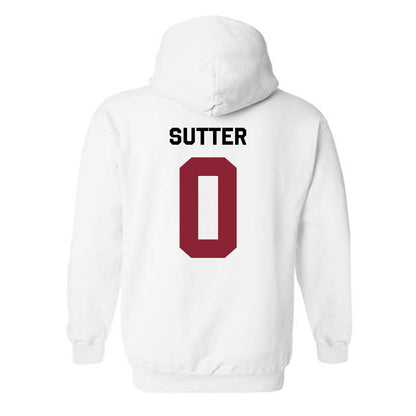 South Carolina - NCAA Baseball : Logan Sutter - Classic Shersey Hooded Sweatshirt-1